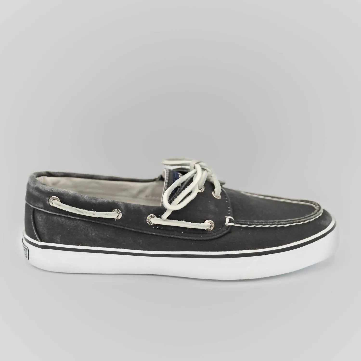Top-Sider Bahama Boat Shoe In Bahama Black Slip Fit Wear