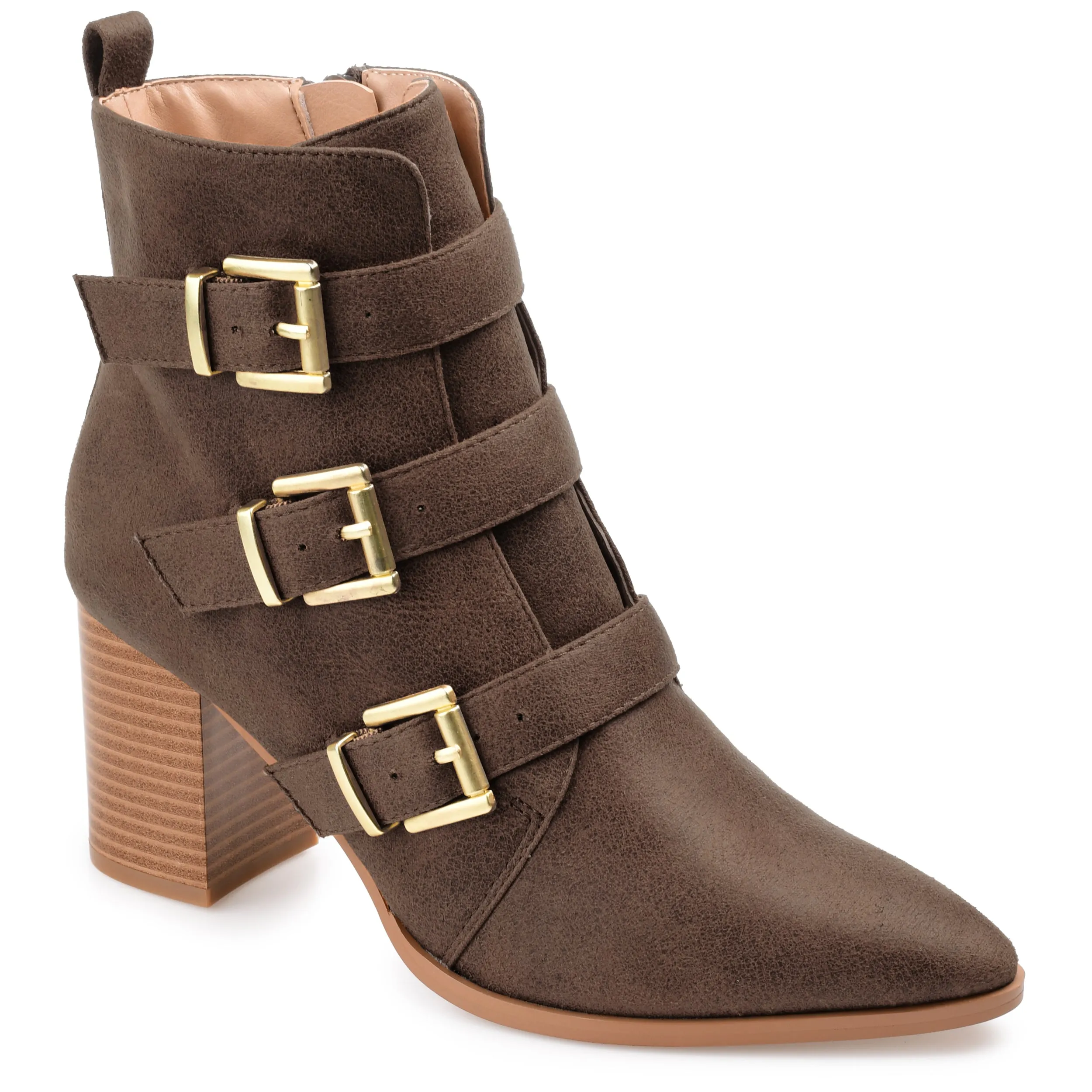 Journee Collection Women's Tru Comfort Foam Winsley Bootie Warm Core Urban Everyday