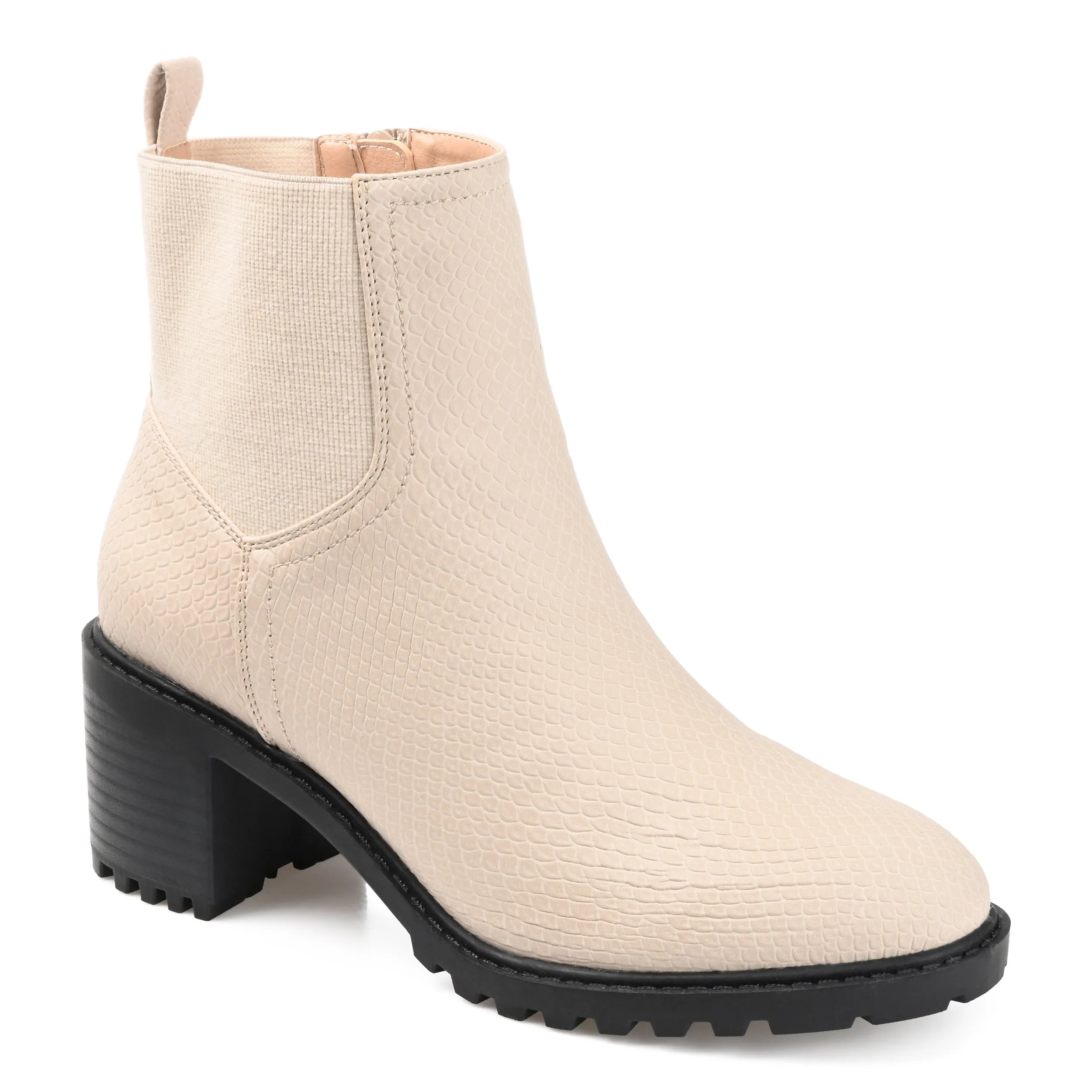 Journee Collection Women's Tru Comfort Foam Hallie Bootie Stain Resistant Sporty Vibe