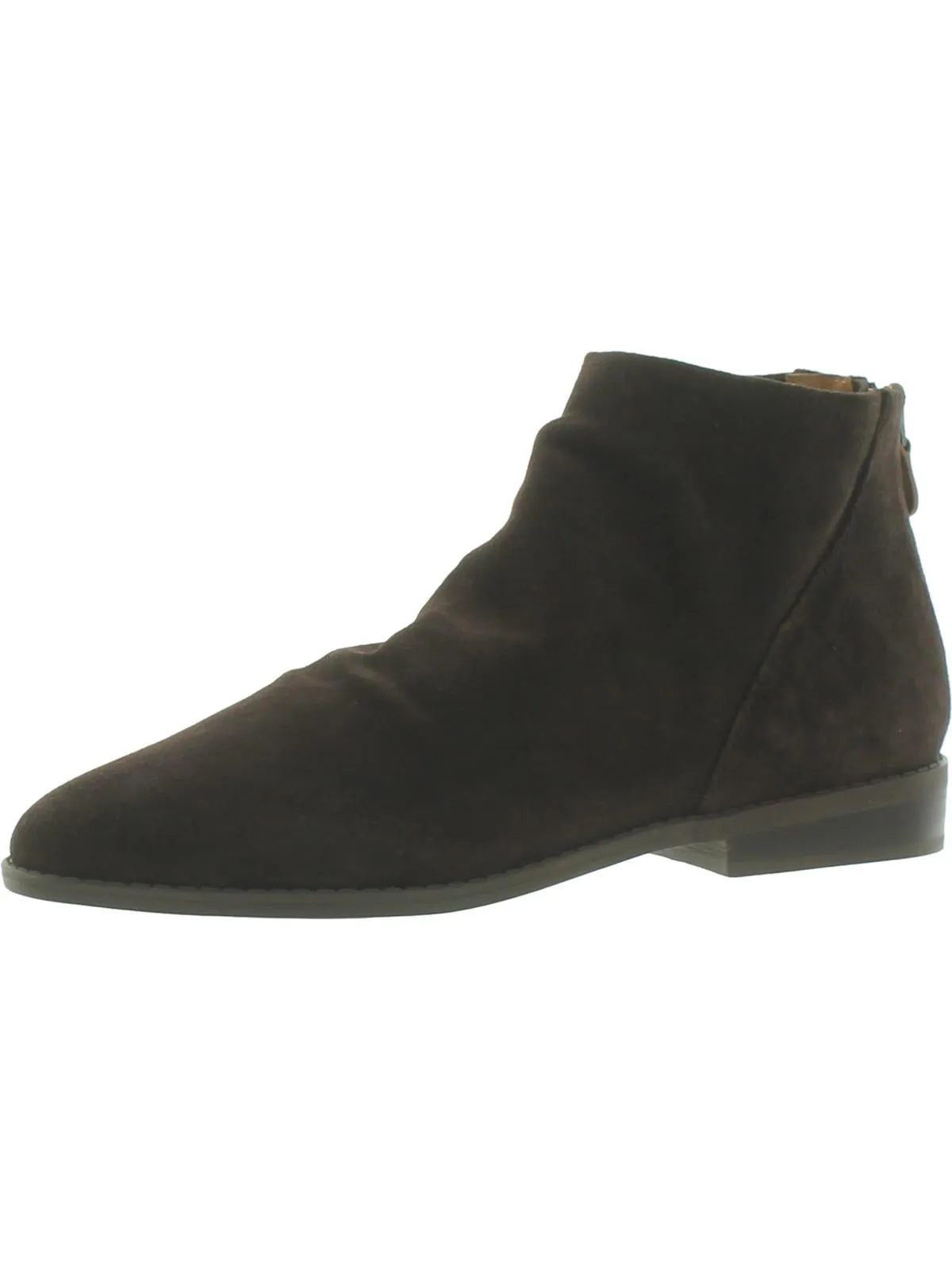 Enhanced Leg Support buckle EMMAZIPBOOTIE Womens Leather Ankle Booties