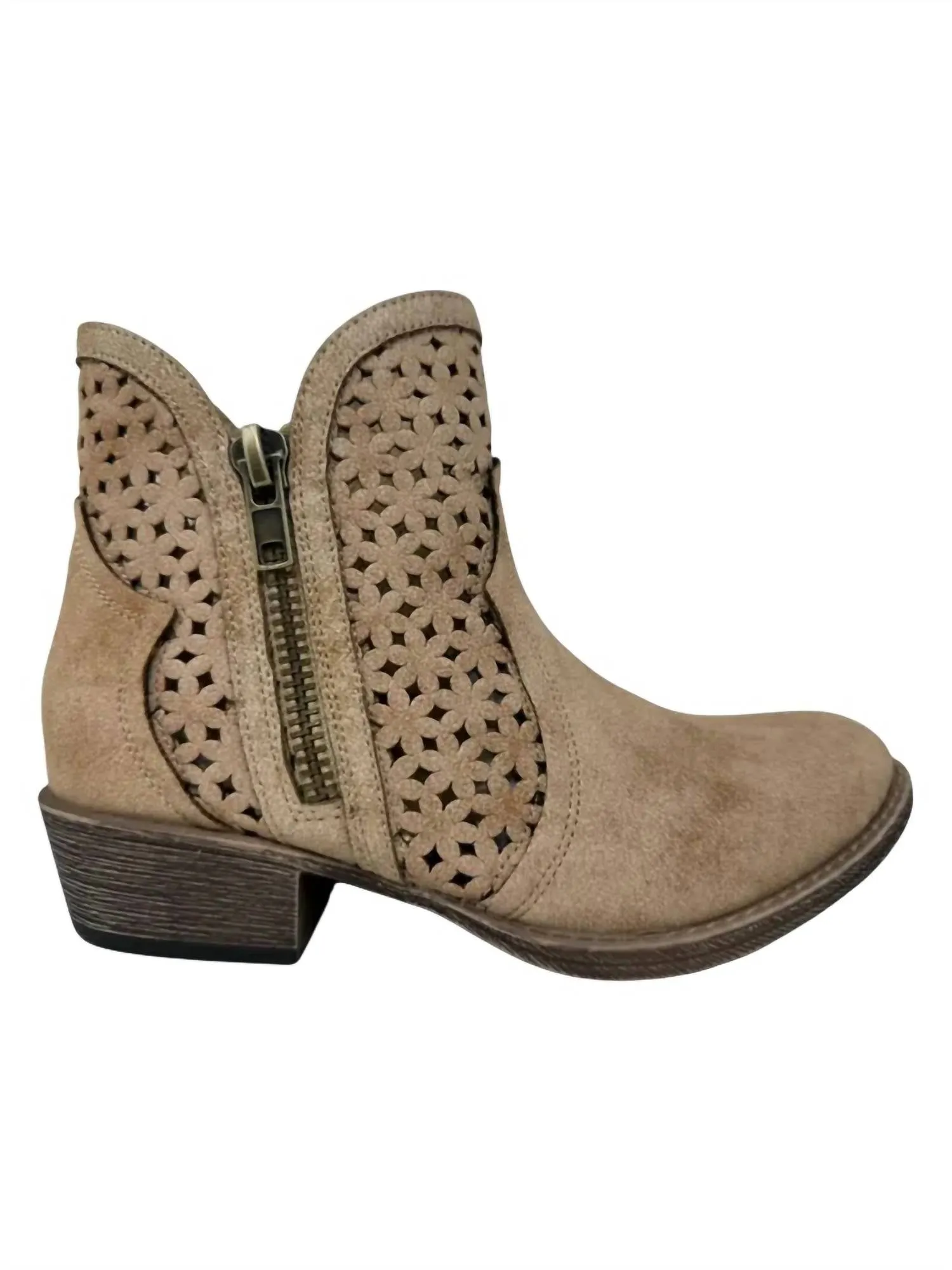 Women's Leah 2 Bootie In Beige Casual Gathering Daily Movement