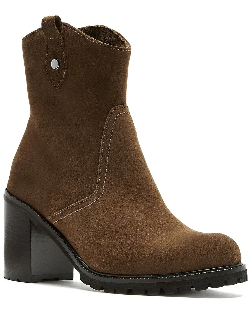 La Canadienne Bessie Waterproof Suede Bootie Outdoor Gear