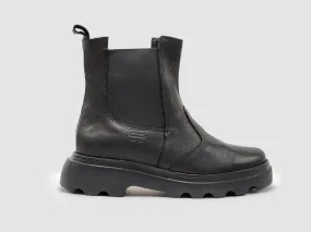 Lightweight Footwear Women's Modern Insulated Zip-Up Chelsea Leather Boots In Black