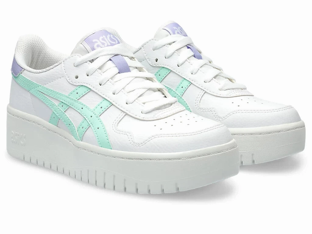 Asics Japan S PF 1202A024-121 Women's White Ice Platform Sportstyle Shoes FD1006 (White,8.5) cross - training ability Easy to Wear