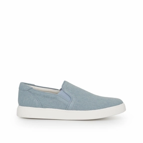 single - strap shoes Circus By Sam Edelman Duncan Sneakers Women's  Blue Slip On Shoes JOBB1138