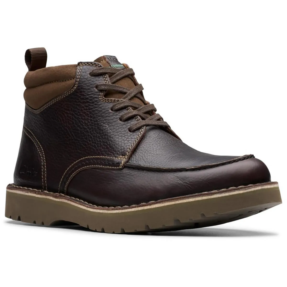 EASTIDGE Mens Lace-Up Manmade Chukka Boots Neutral Finish Low Profile Active Nomad