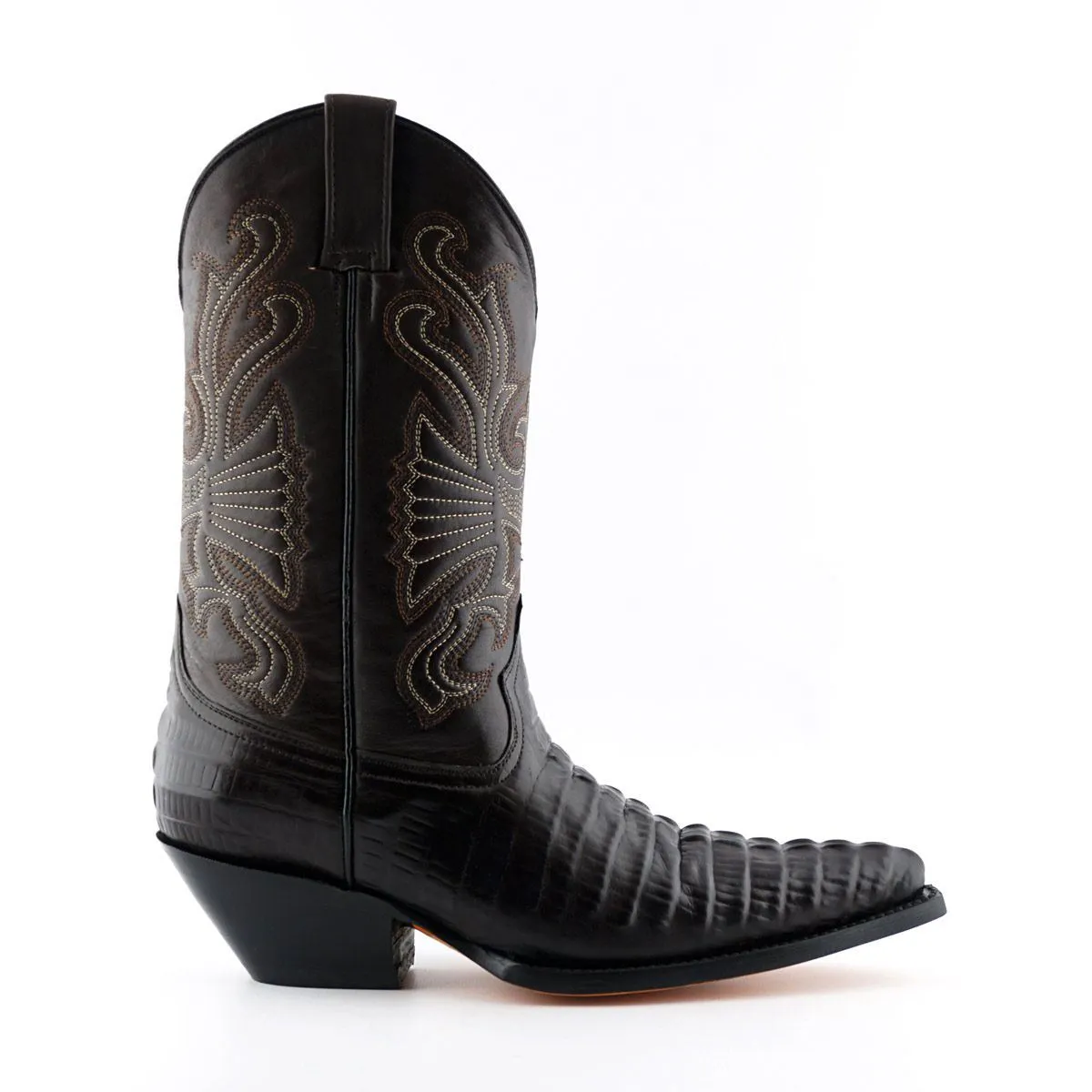 Functional And Fashionable Winter Walk Grinders Brown Leather Western Cowboy Boots - Carolina