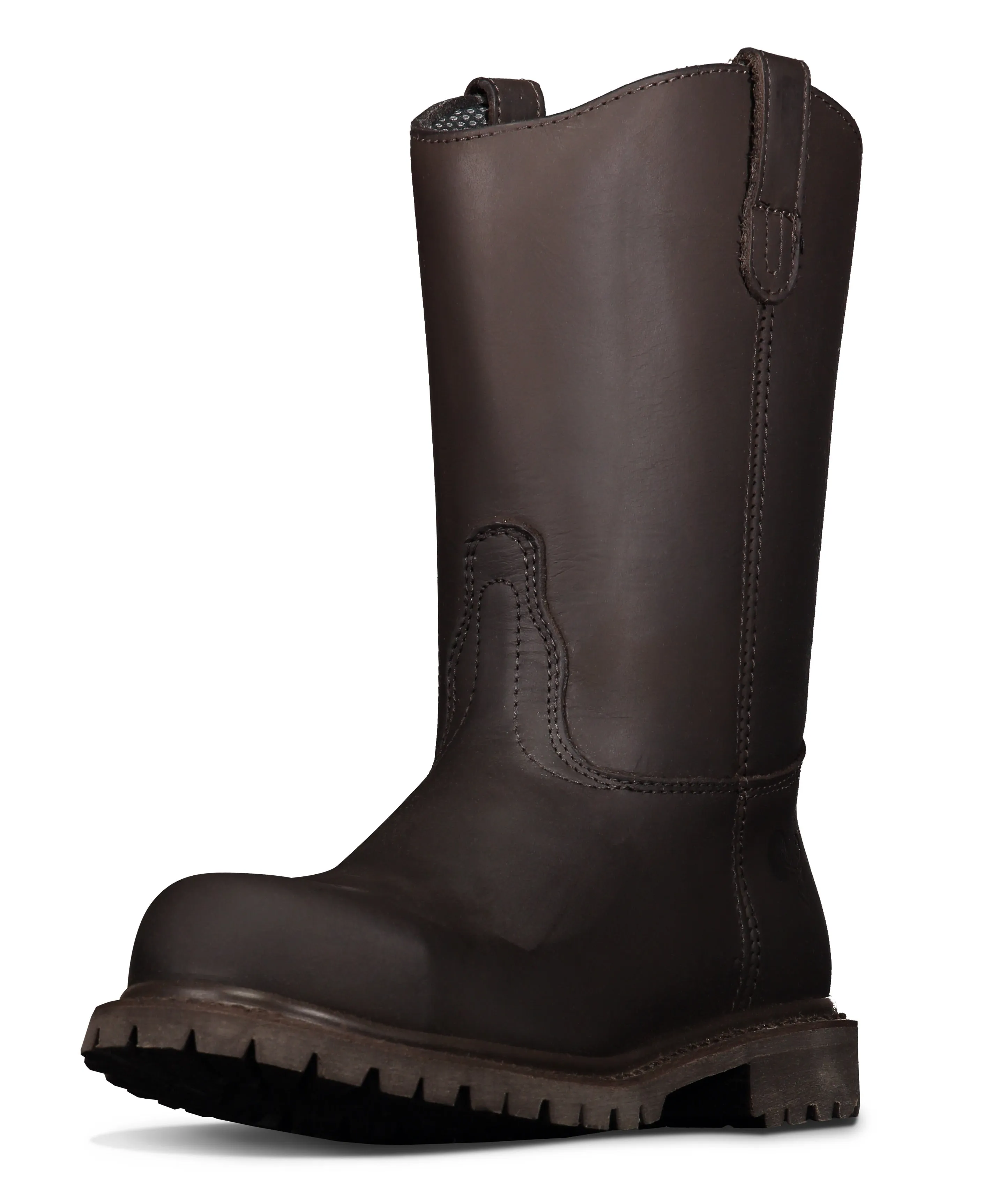 10" Wellington Steel Toe Work Boots for Men and Electrical Hazard and Oil and Slip Resistant Eco Material Mountain Hike