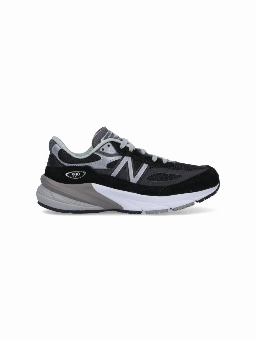 Sneakers "990V6" In Black Mesh Long Distance Comfort