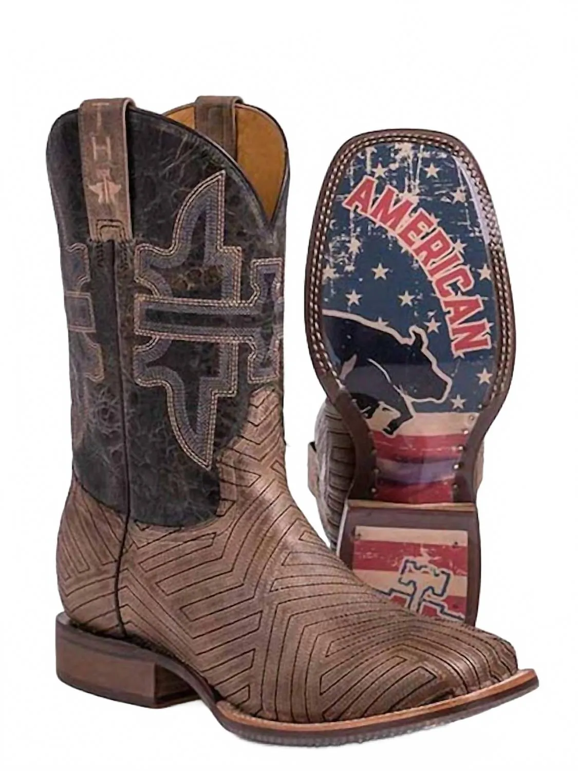 Men's Rowdy Boots In Brown Rugged Terrain Neutral Foot Alignment