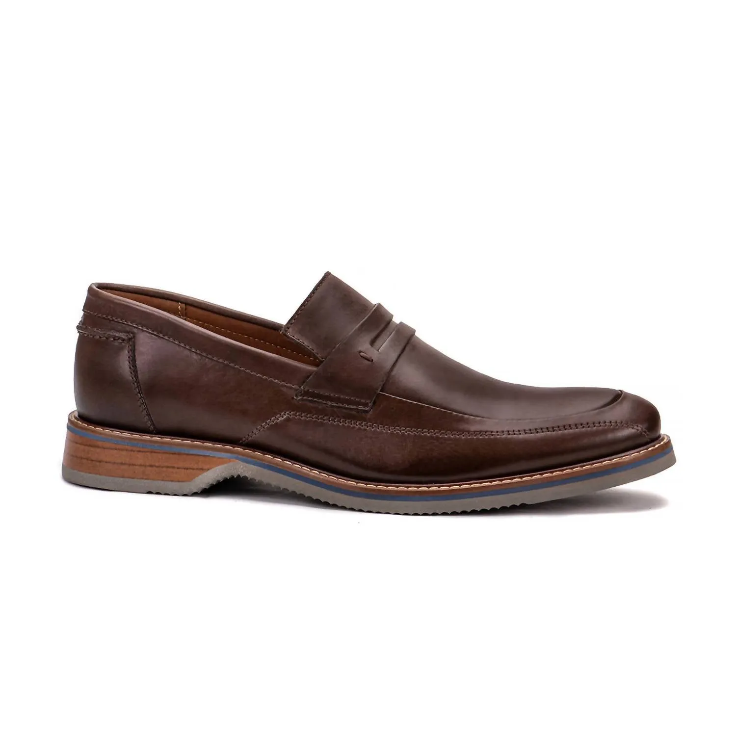 Men's Amalfi Loafer In Dark Whiskey Easy Travel Fit