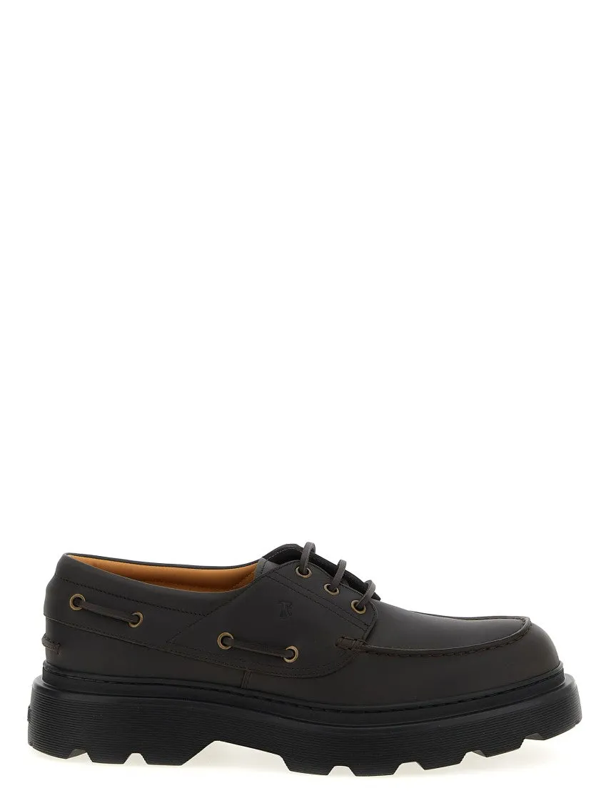 Relaxed Comfort Step Easy Travel Wear Leather Boat Shoe