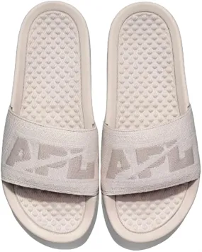All Day Comfort Shoes Men's Big Logo Techloom Slide In Clay/tundra