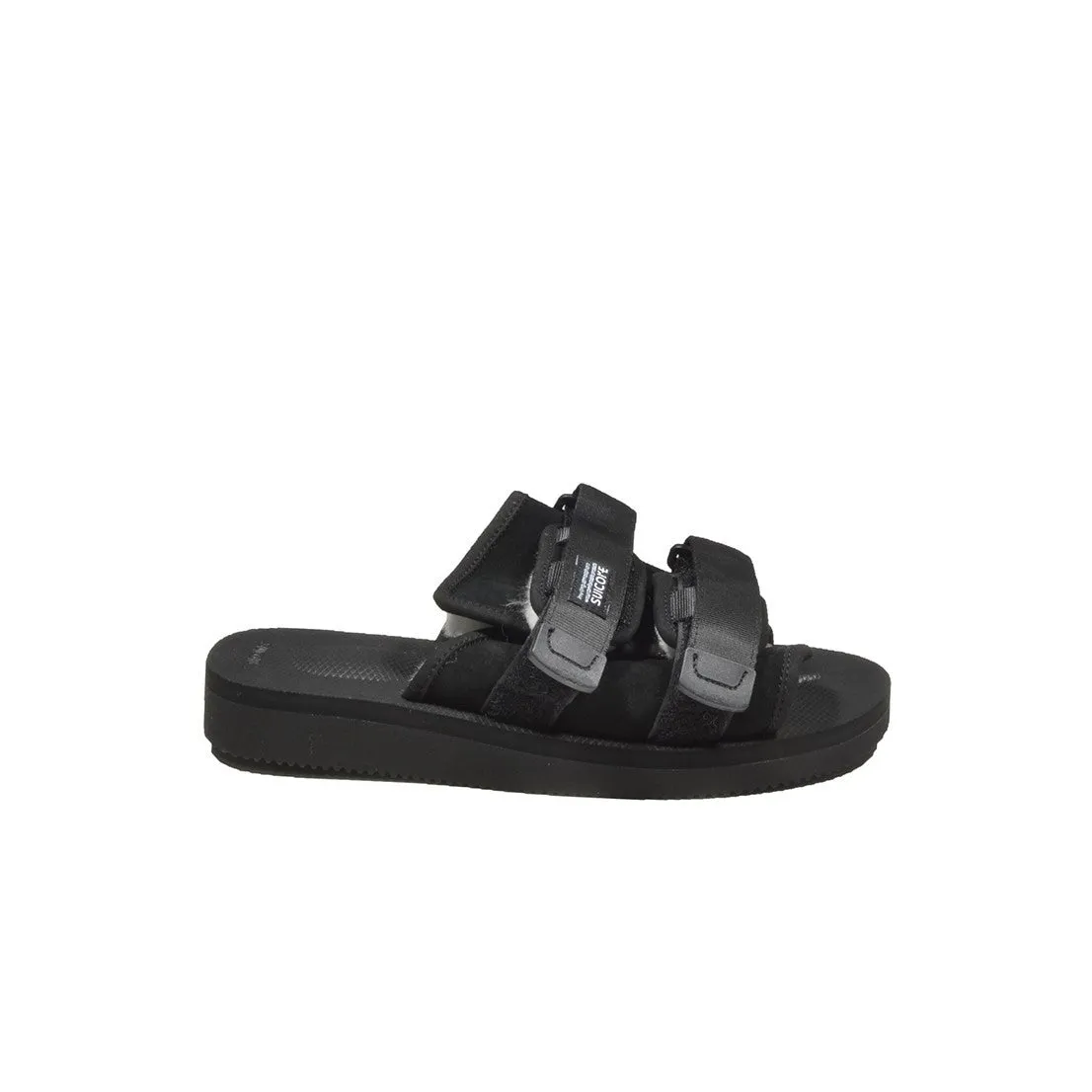 Moto-Mab Rubber Sandals Black With Fur Easy Wear Shoes