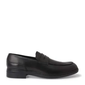 Step In Bally Neffer Men's 6231383 Black Leather Loafers