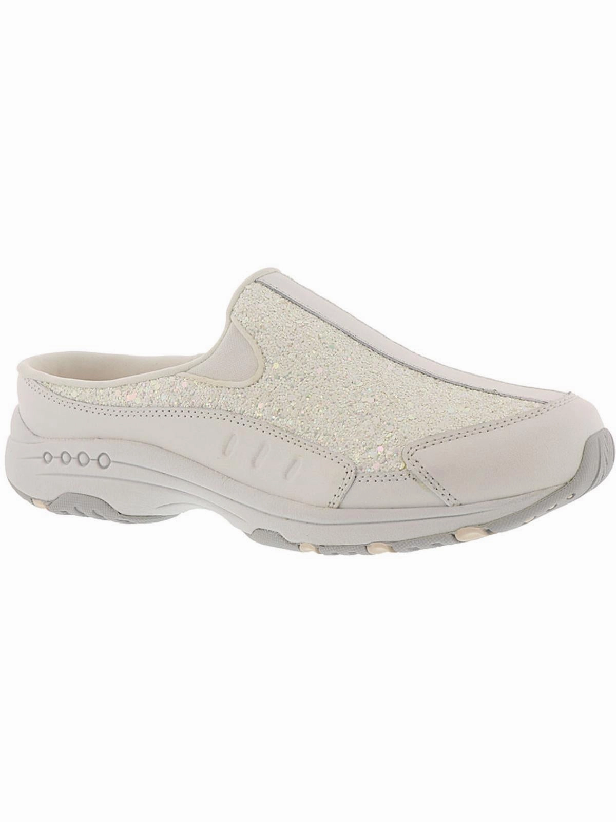 Travel Time 332 Womens Leather Walking Mule Sneakers Light Color flexible - sole - design shoes