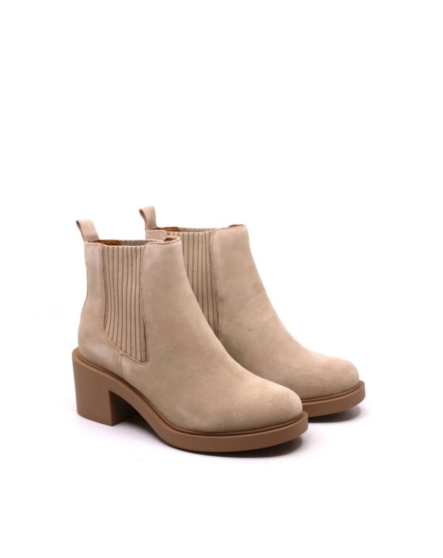 Gemma Bootie In Sesame Durable Build