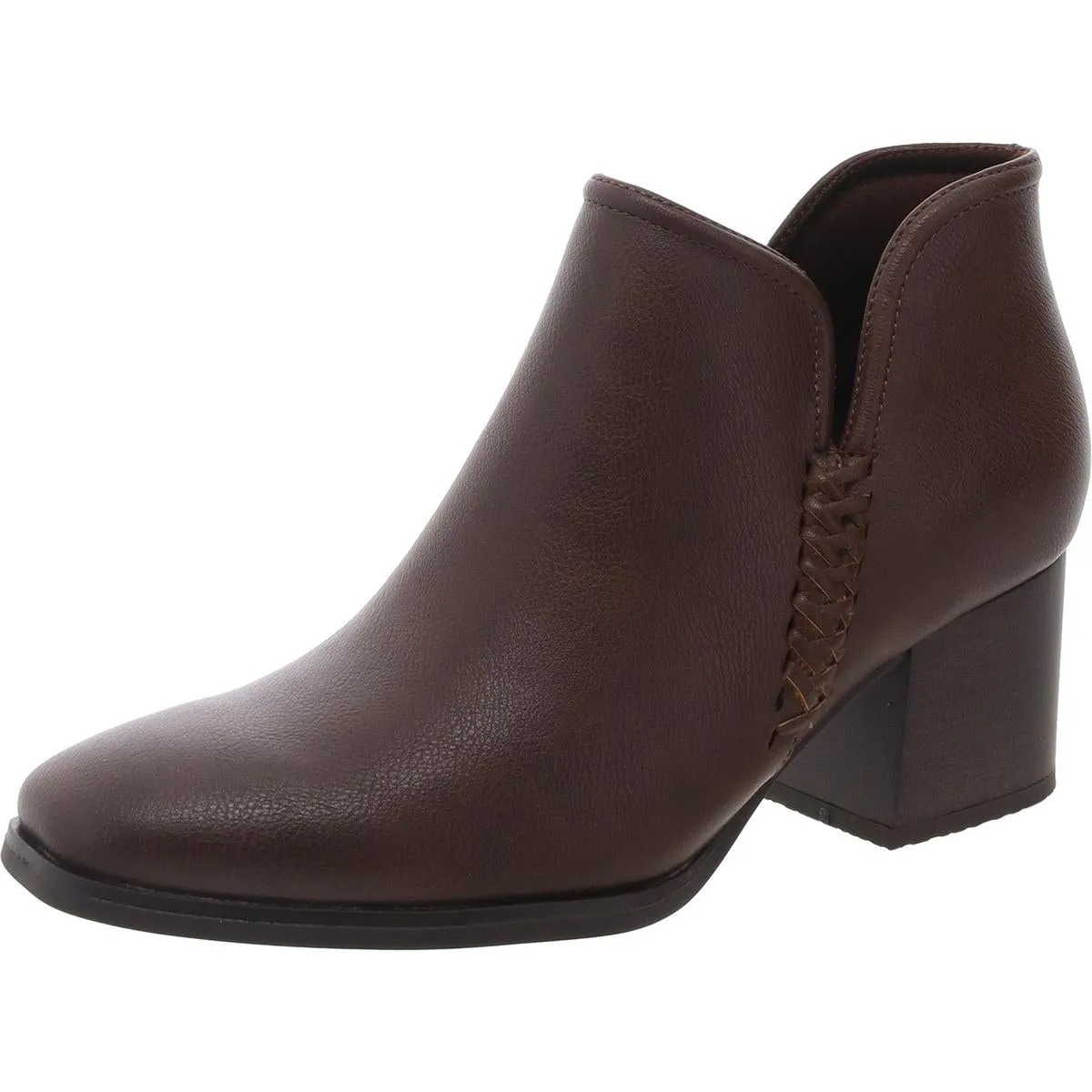 Quick Drying Urban Commute Tristen Womens Faux Leather Ankle Booties
