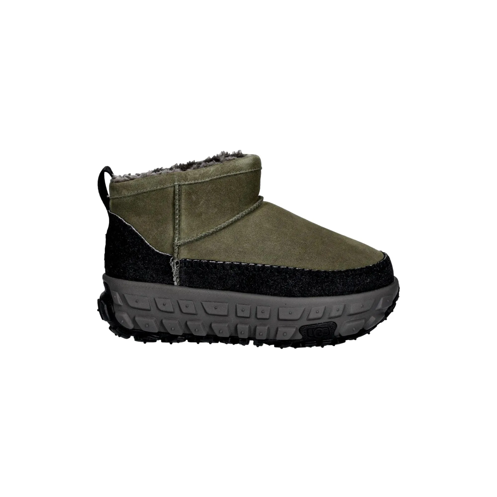 UGG Venture Daze Ultra Mini Burnt Olive / Charcoal  1158200-BLVC Men's Rugged Built City Walking Trail Mode