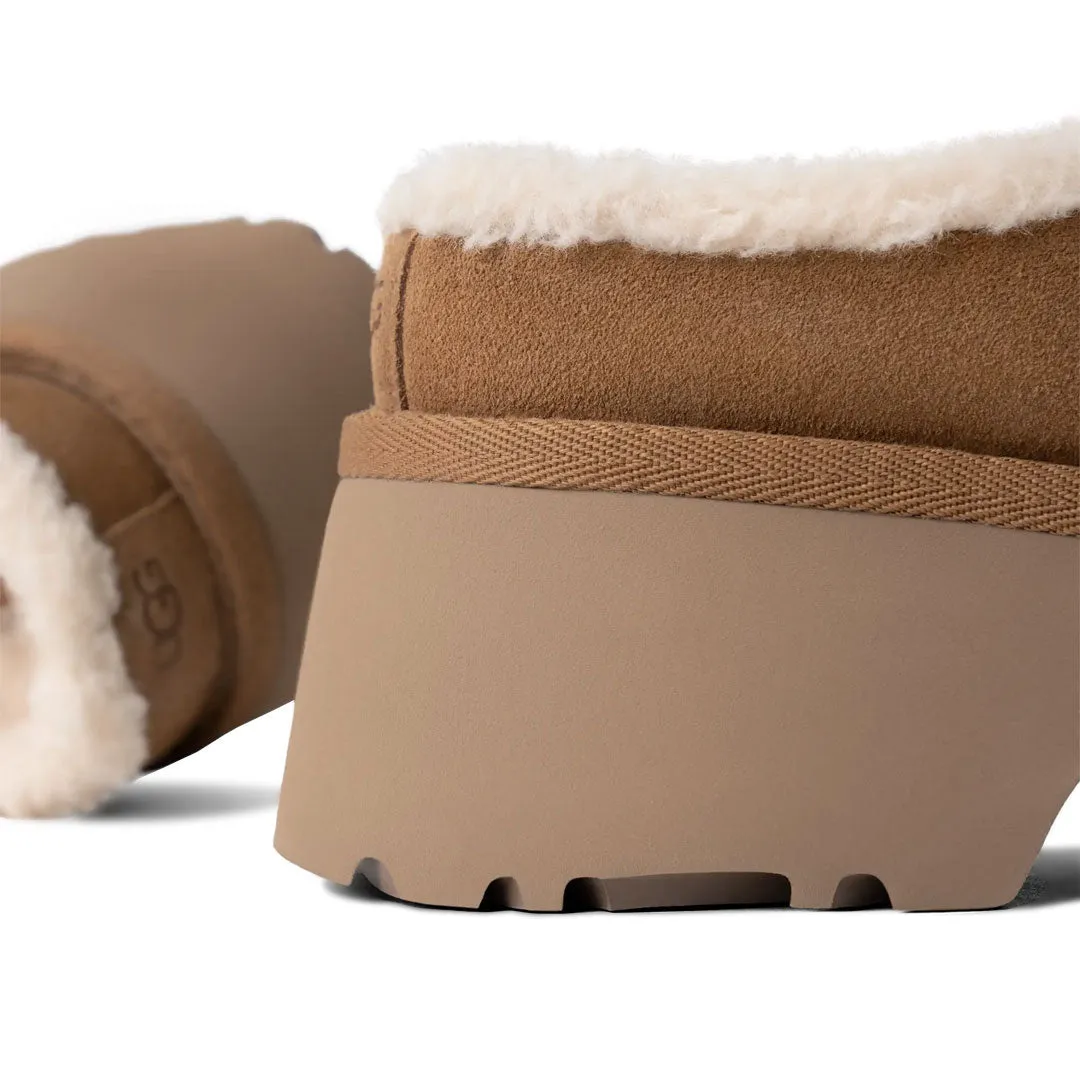 Ankle Cushioning UGG? - Women's New Heights Cozy Clogs (1162510-CHE)