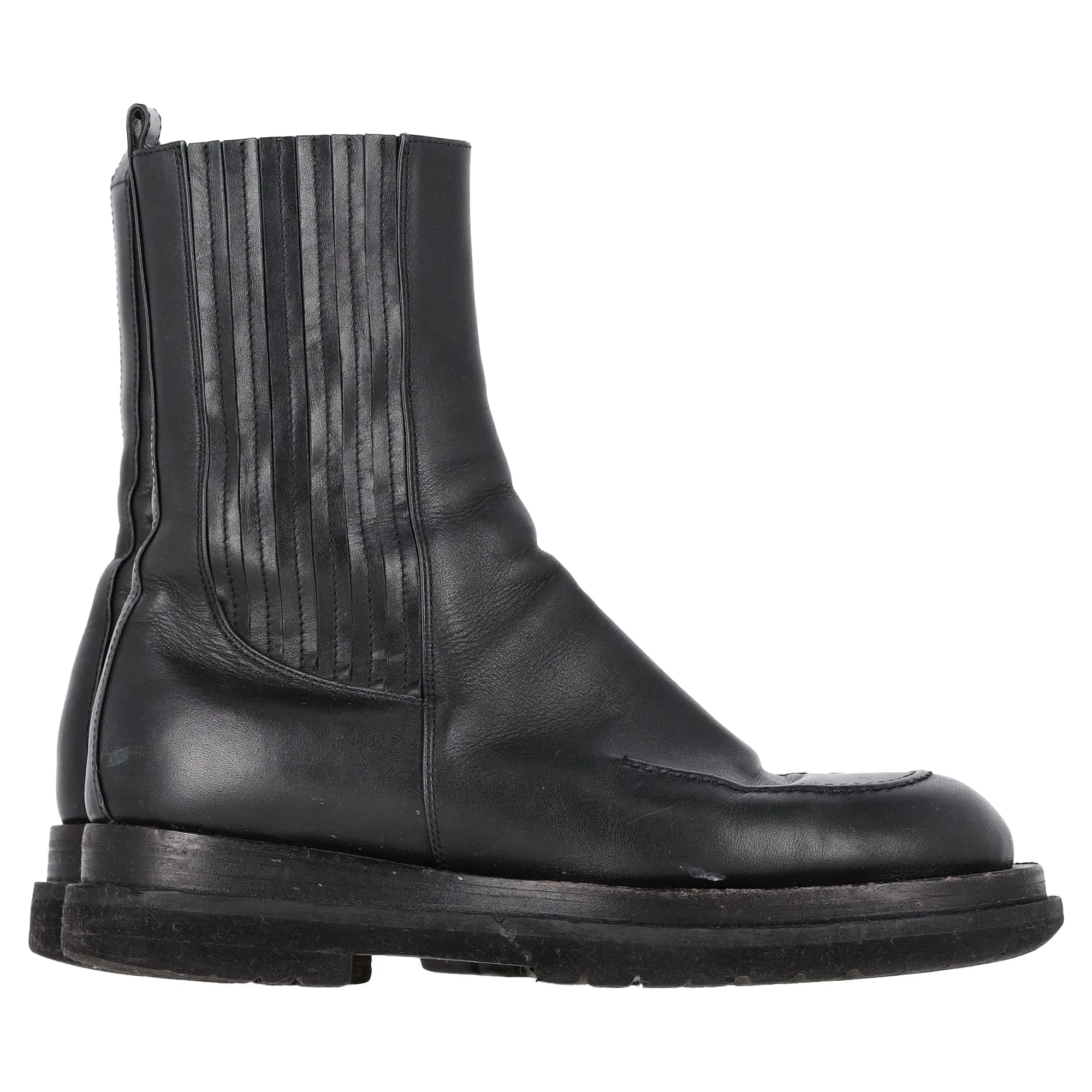 Magda Butrym Chelsea Ankle Boots in Black Leather Reliable Fit