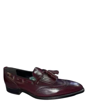 Men's Cambridge Loafer In Burgundy Comfort Fit Slip