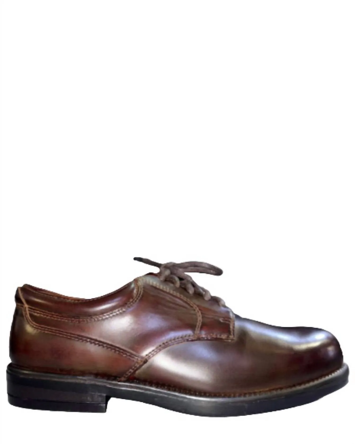 Casual Wear Men's Campbell Lace Up Dress Shoes In Brown Smooth