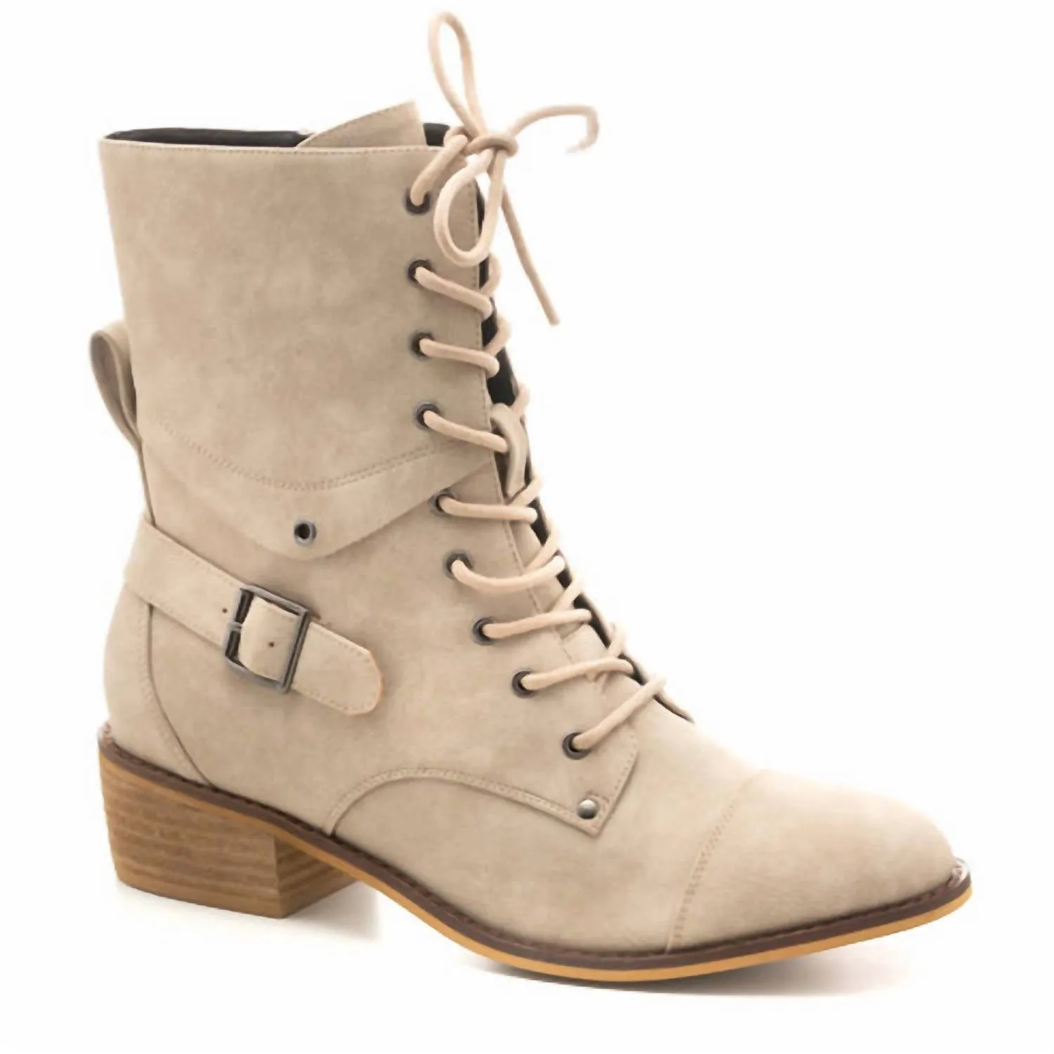 Women's Hocus Pocus Boots In Beige Outdoor Travel Summer Friendly