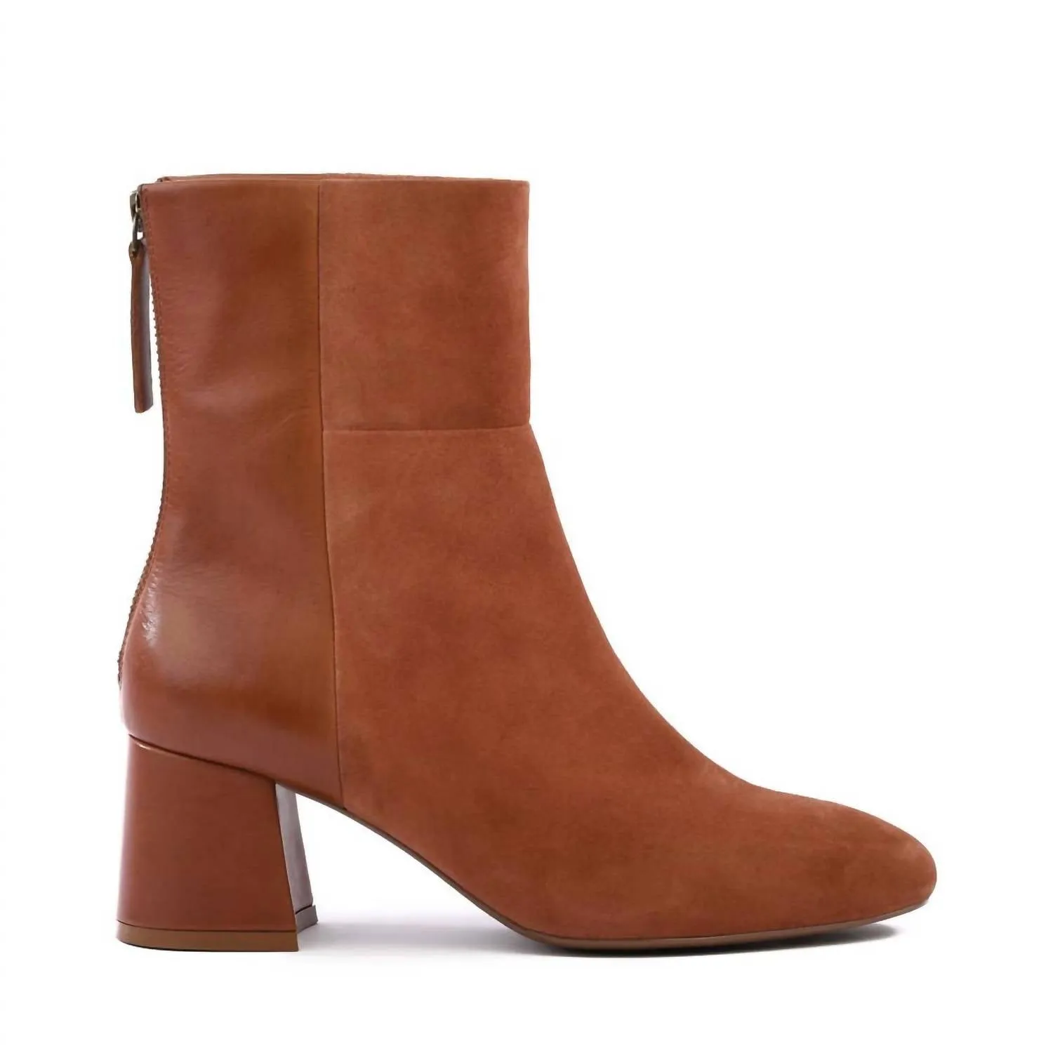Durable Welted Construction Women's Uneasy Boots In Cognac