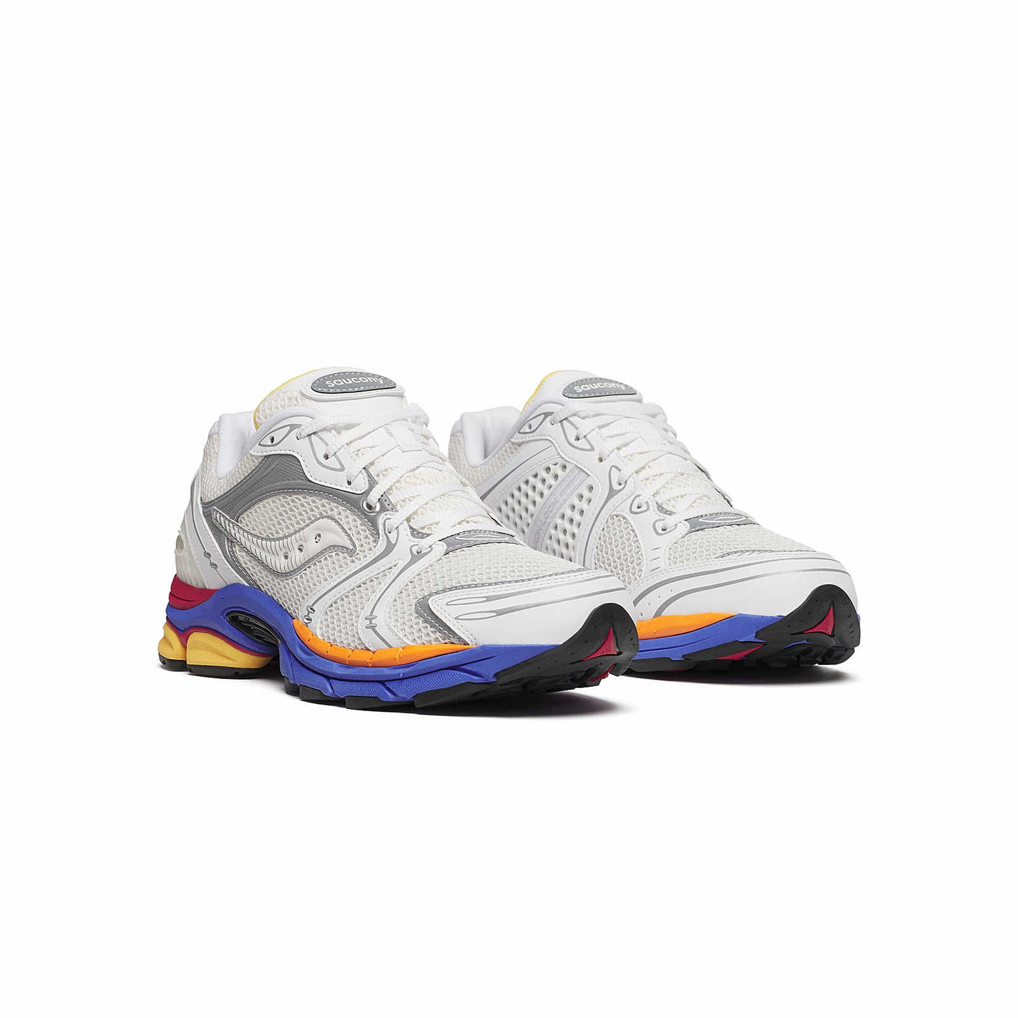 Saucony Mens Progrid Triumph 4 Galaxy Shoes Shock-absorbent Cushioned Collar Padding