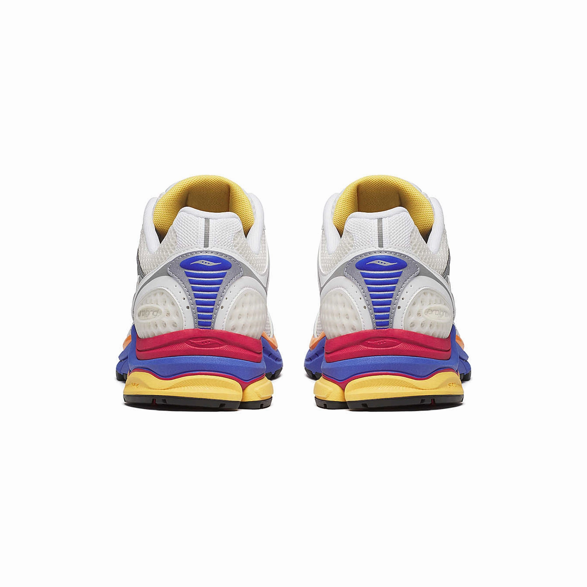 Saucony Mens Progrid Triumph 4 Galaxy Shoes Reinforced Heel Cap Aerodynamic Shaping