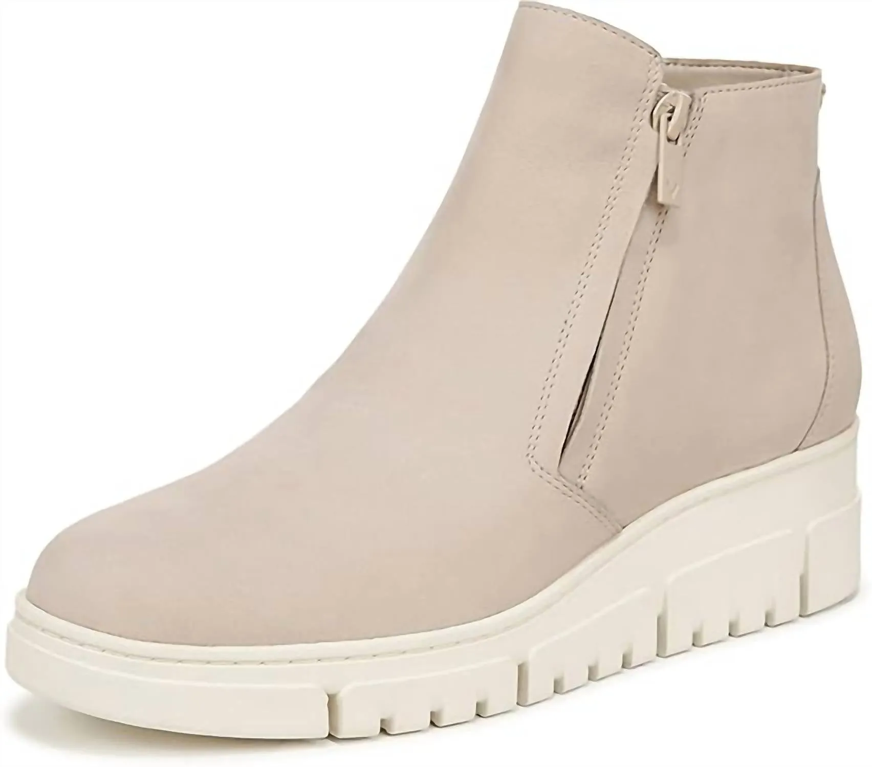 Minimal Look Pull Tab Uptown Sur Boot In Oatmeal