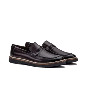 Smooth Lining Chill Slip On Men's Ferraro Loafer In Wine