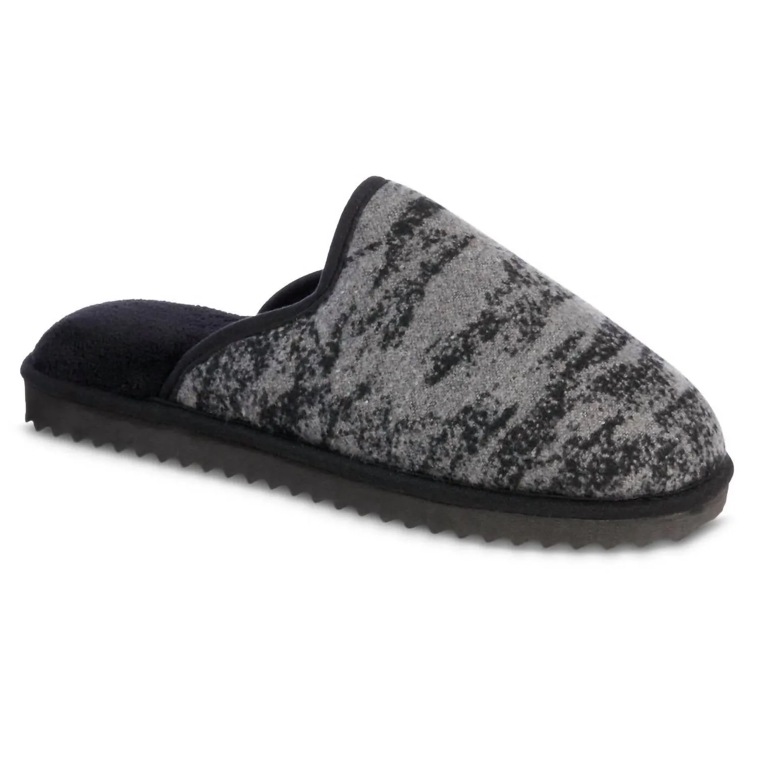 Men's Recycled Cooper Scuff Slipper In Ash Water Resistant