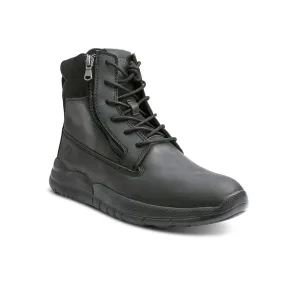 quick dry Walking Anodyne No. 90 A5500-M090 Mens  Black Oil Leather Trail Worker Boots JOBB1065
