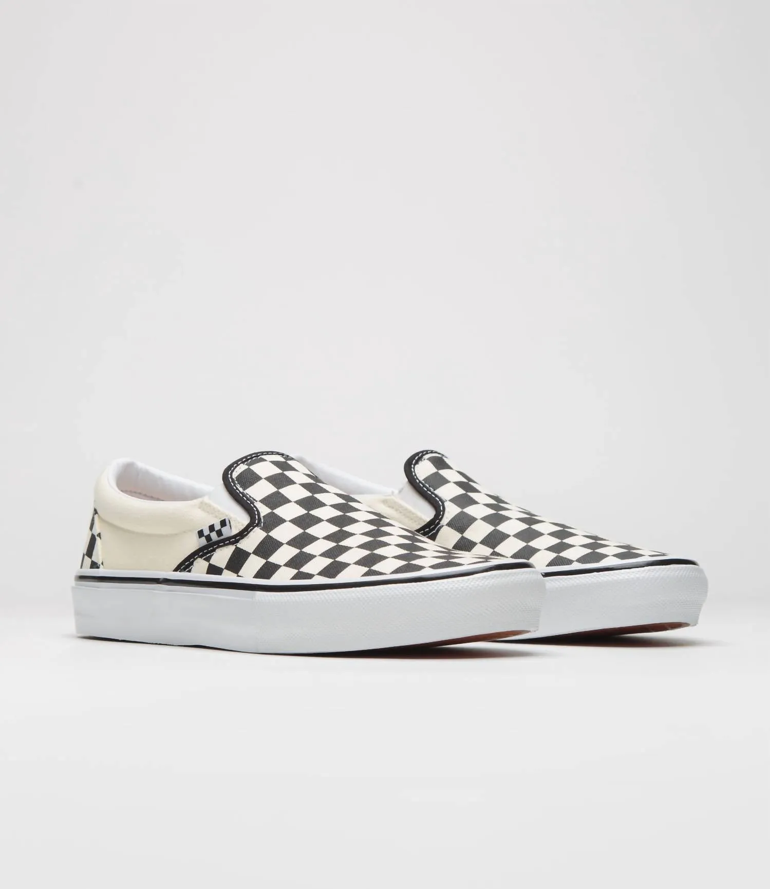 Effortless Slip On Comfy Step Shoes Unisex Skate Slip-On In Checkerboard