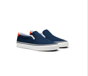 Minimalist Look Instant Walk Comfort Men's 24 Hour Slip On In Navy/orange/white