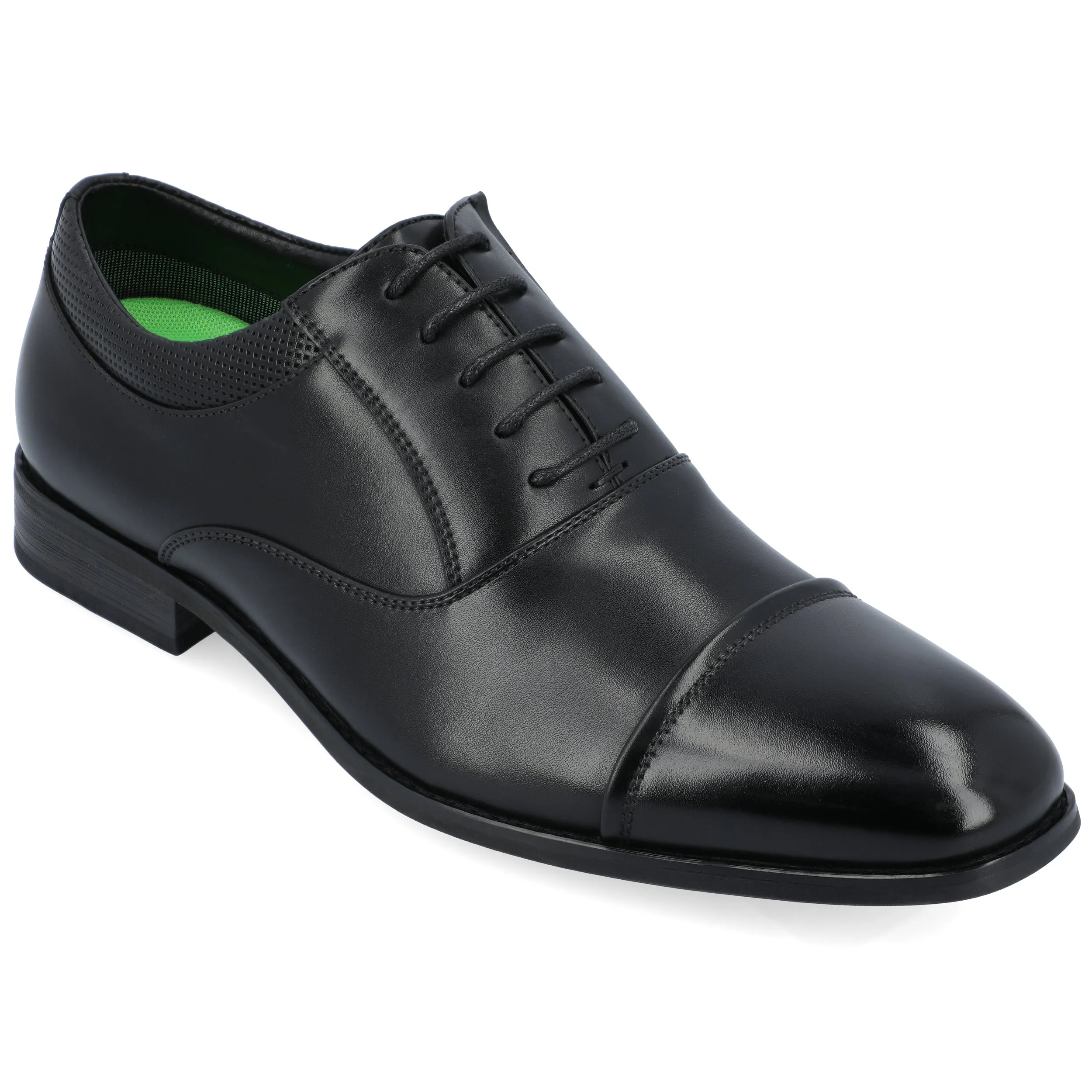 Leather Finish Velvet Soft Vance Co. Bradley Oxford Dress Shoe