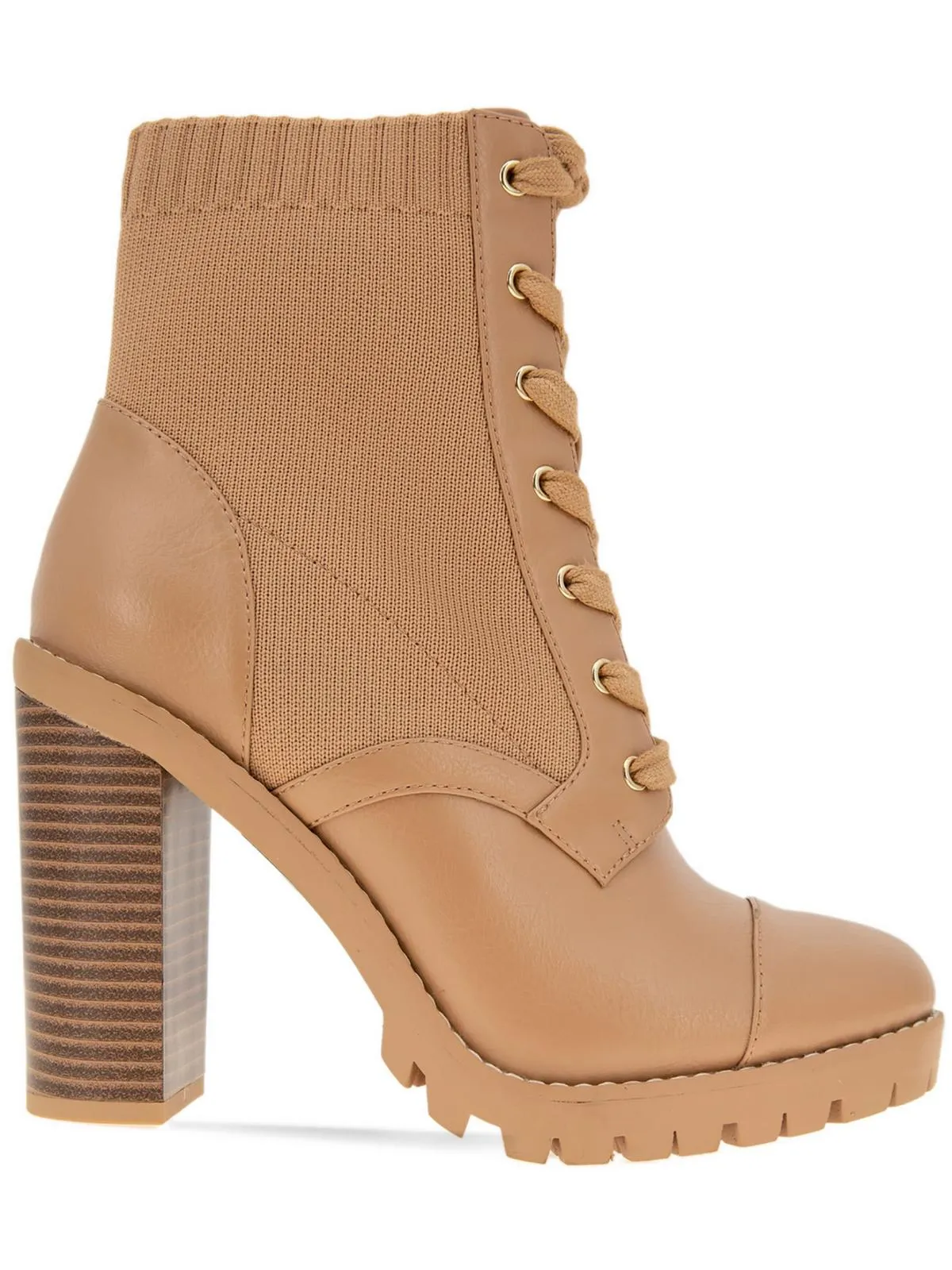 All Day Use Art Gallery Pilas Womens Faux Leather Lace-Up Booties