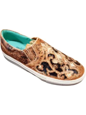 Outdoor shoes Comfort Fit Travel Women's Corral Slip On Shoes In Bronze