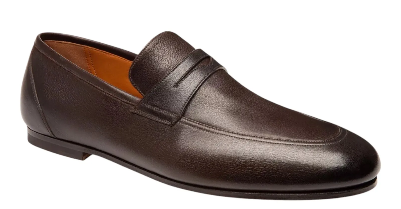 Bally Plator 6228827 Men's Prune Calf Plain Leather Loafers Active Slip On