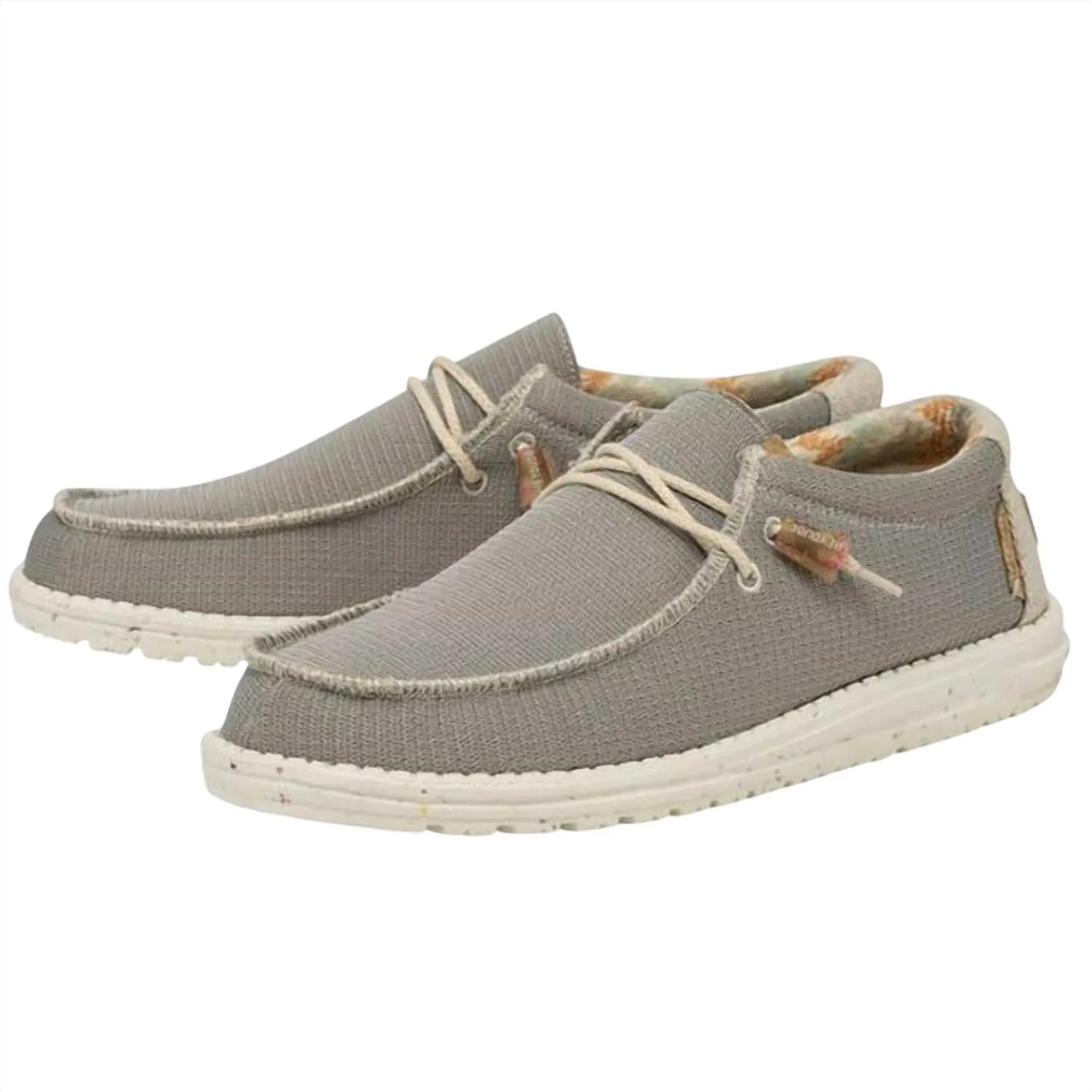 Men's Wally Eco Shoes In Sox Cobblestone Simple Slip
