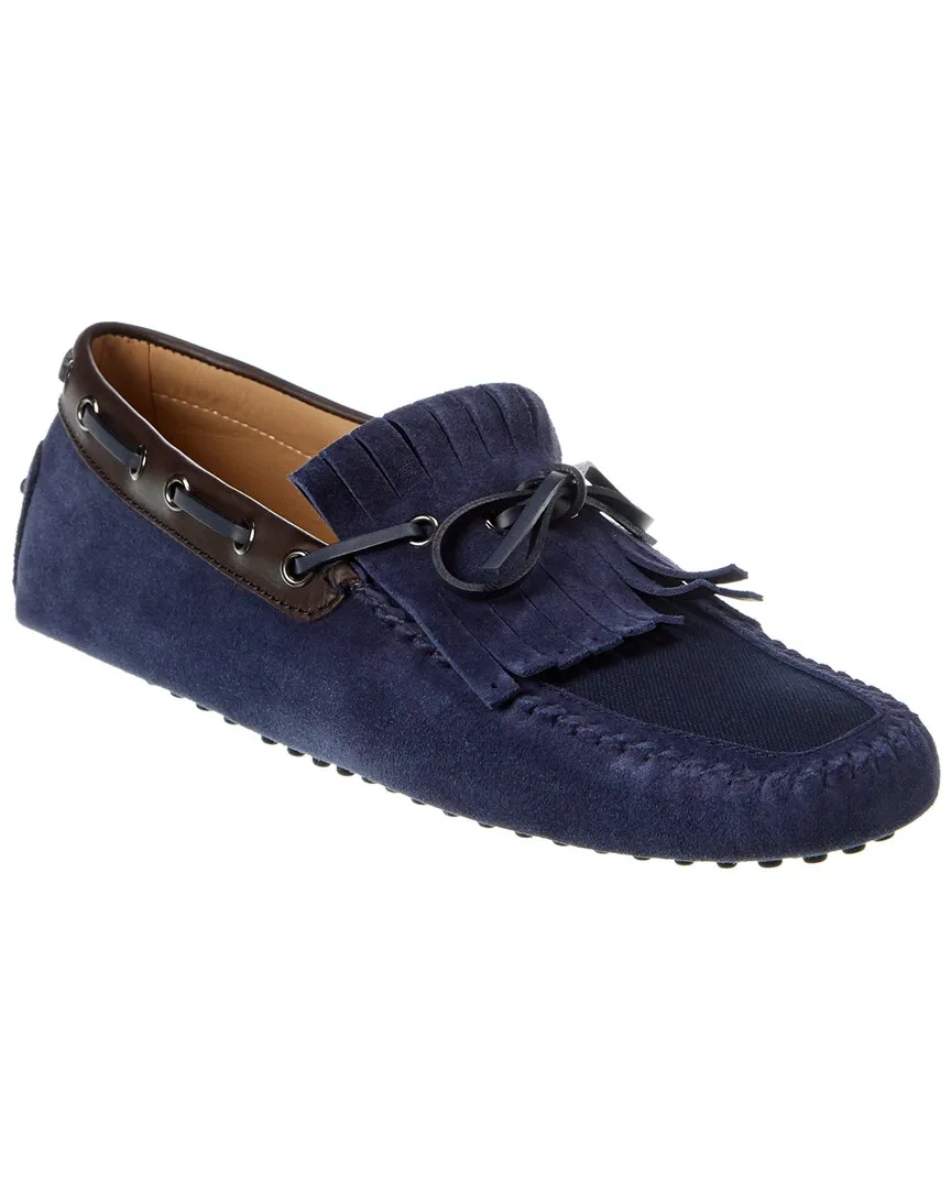 TOD??s Suede Moccasin Comfy Step On Day Out