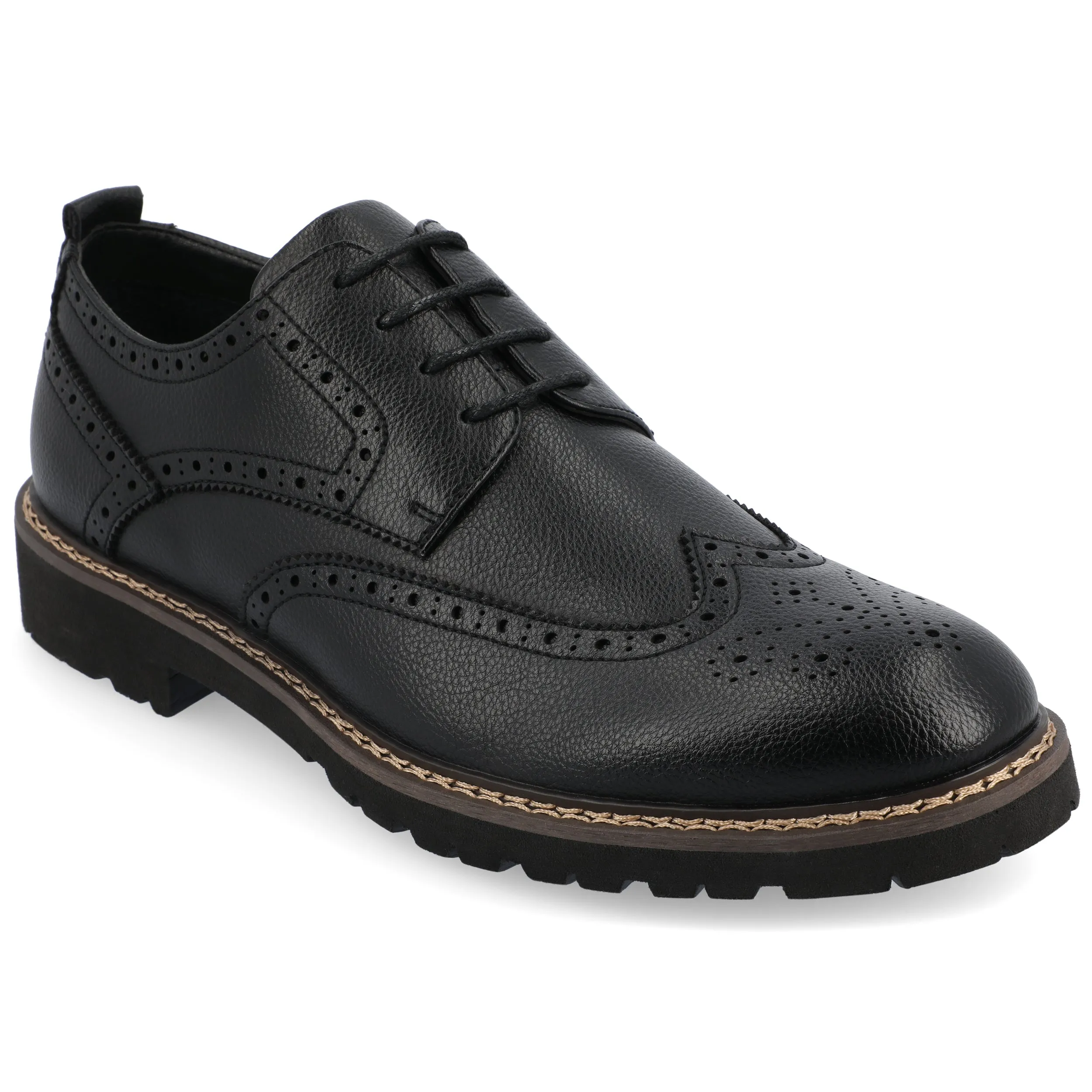 Scandi Fit Walk Strong Vance Co. Campbell Wingtip Derby
