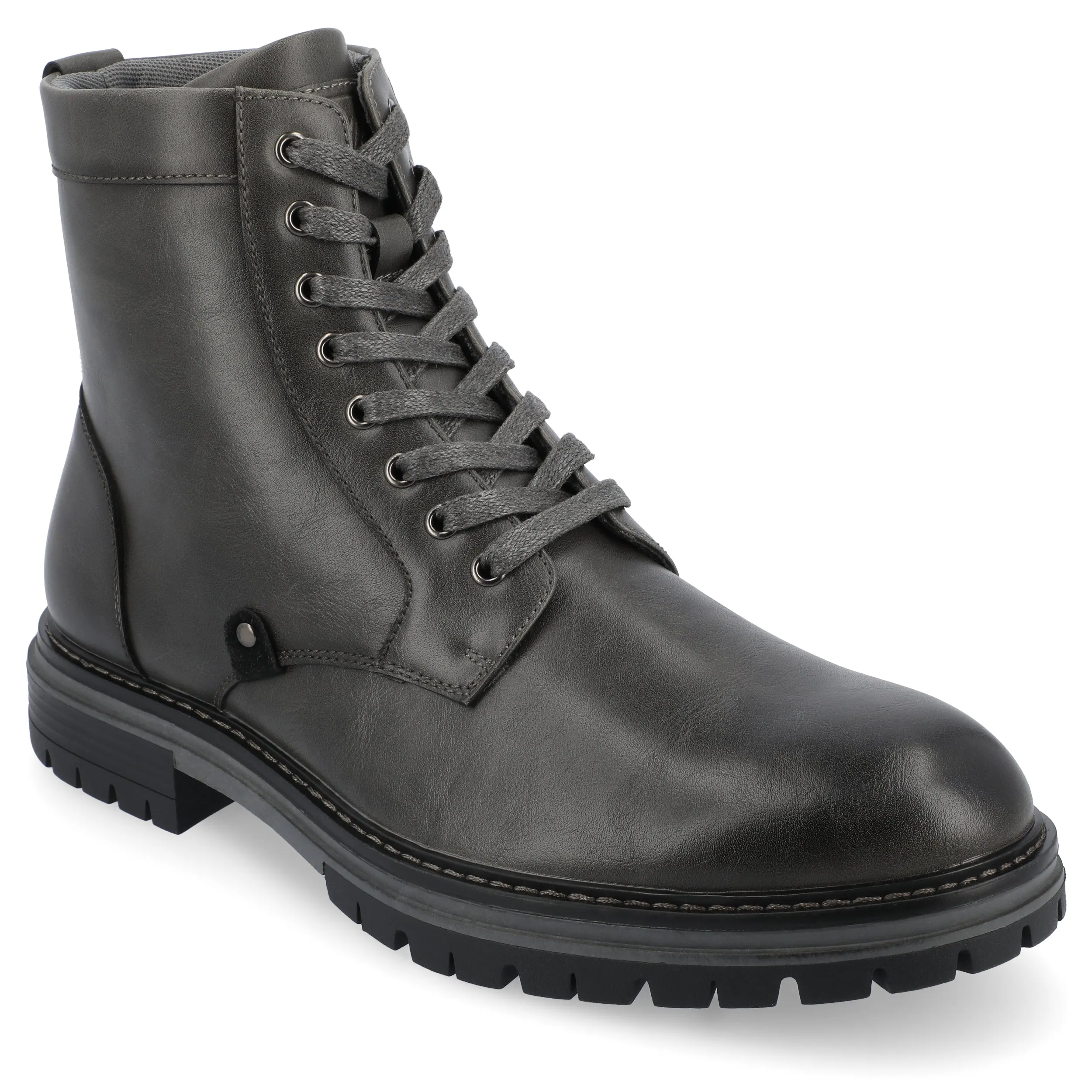 Vance Co. Denver Plain Toe Boot Enhanced Leg Support