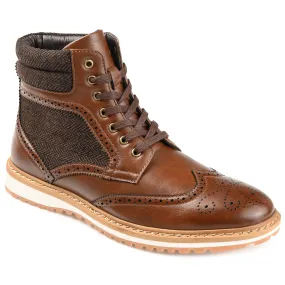 Vance Co. Harlan Wingtip Ankle Boot Quick Drying Mountain Climber Street Utility