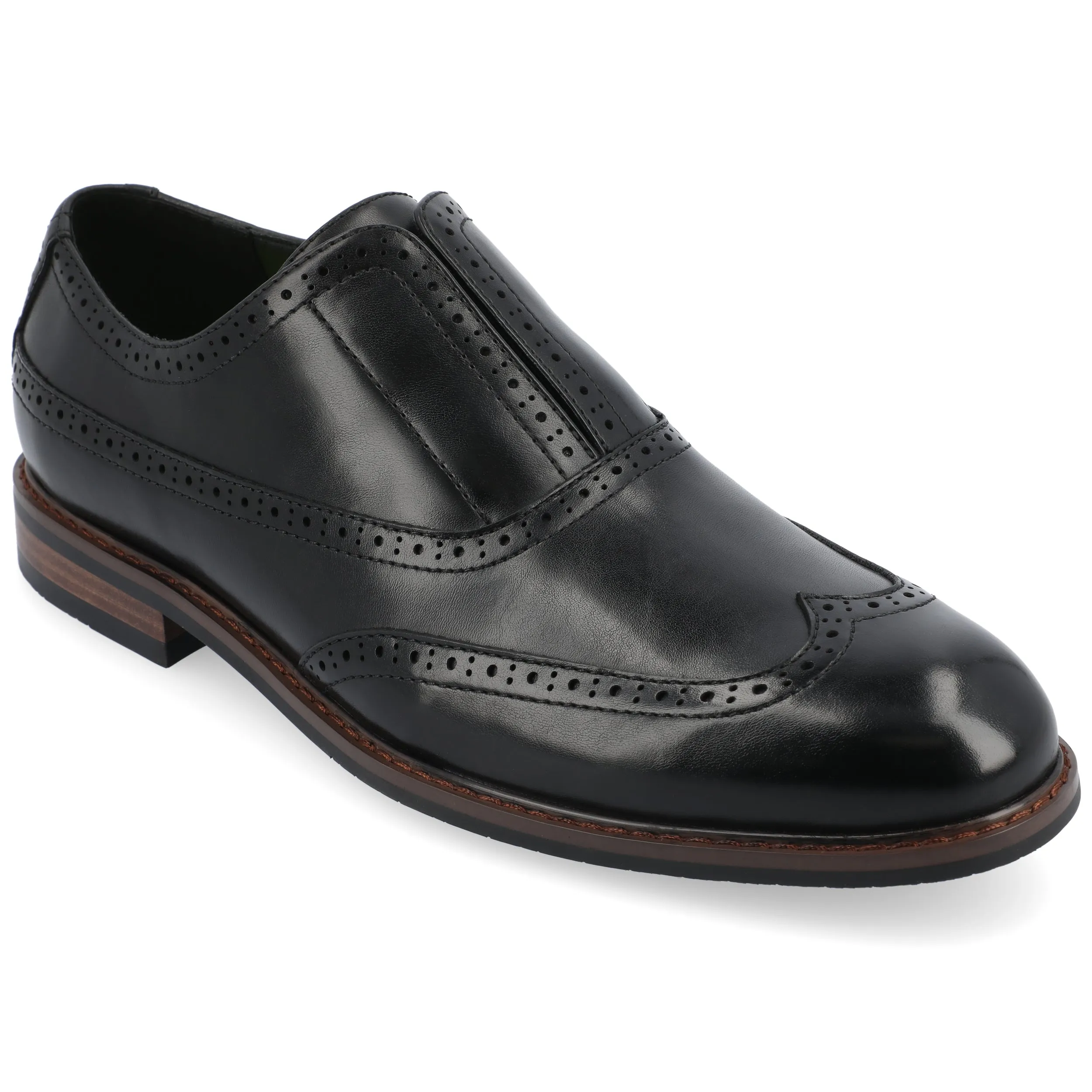 french chic Italian Edge Vance Nikola Slip-on Oxford