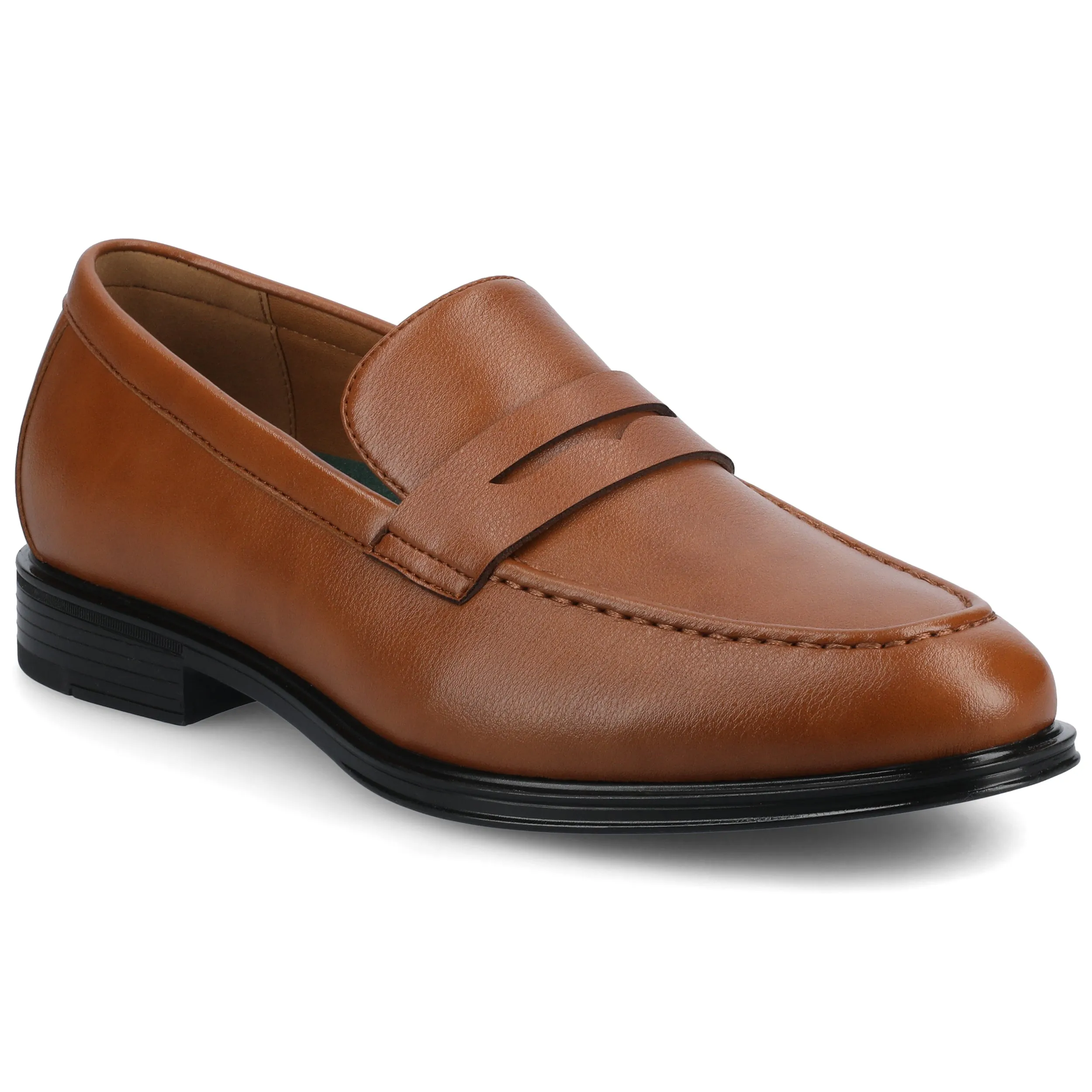 Vance Phineas Medium and Wide Width Slip-on Penny Loafer Dress Shoe Groom Match
