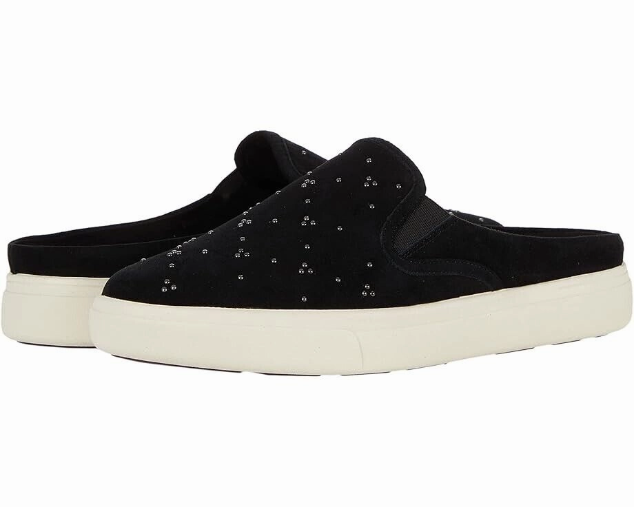 buckle - closure shoes Vaneli Oscar Sneakers Women's US 8.5 Black Suede Slip On Casual Shoes KHD486