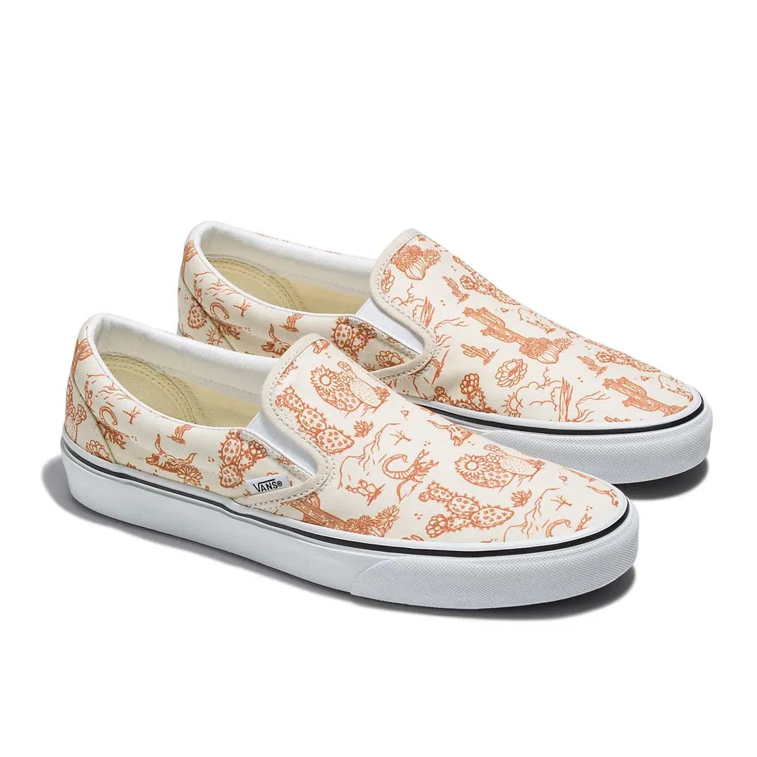 Vans - Unisex Classic Slip On Desert Vibes Shoes (5JLX8NL) Elevated Sole Classic Power